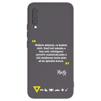 Obal pre Samsung Galaxy A30s A307F - Kazma - MŮŽETE DOKÁZAT, CO BUDETE CHTÍT