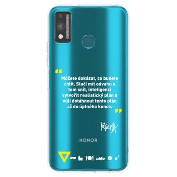 Obal pre Honor 9X Lite - Kazma - MŮŽETE DOKÁZAT, CO BUDETE CHTÍT