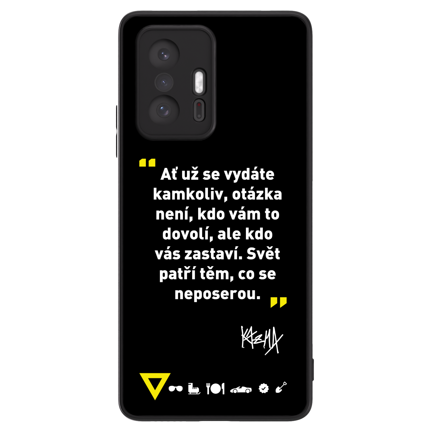 Picasee ULTIMATE CASE pro Xiaomi 11T - Kazma - SVĚT PATŘÍ TĚM, CO SE NEPOSEROU