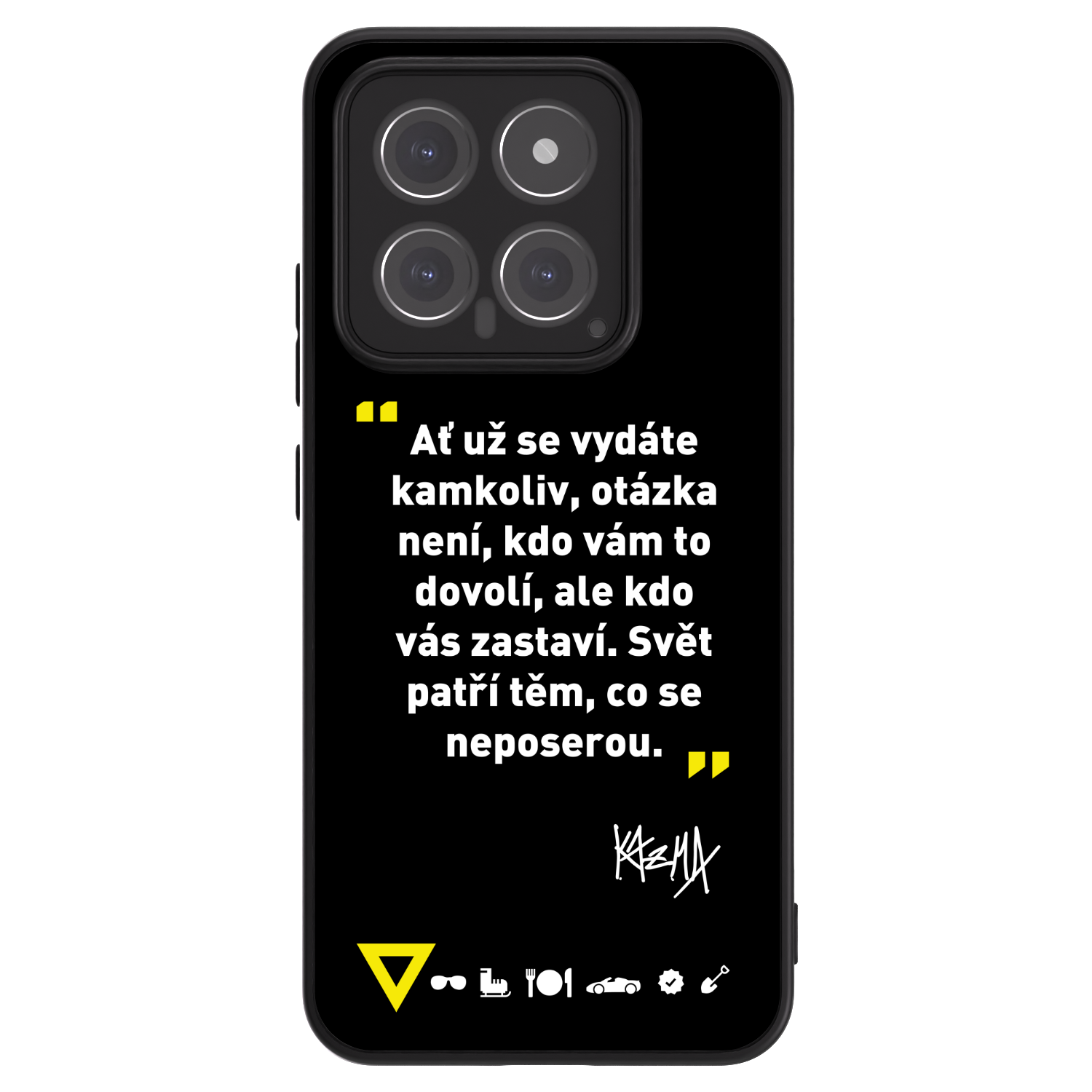 Picasee ULTIMATE CASE pro Xiaomi 14 - Kazma - SVĚT PATŘÍ TĚM, CO SE NEPOSEROU
