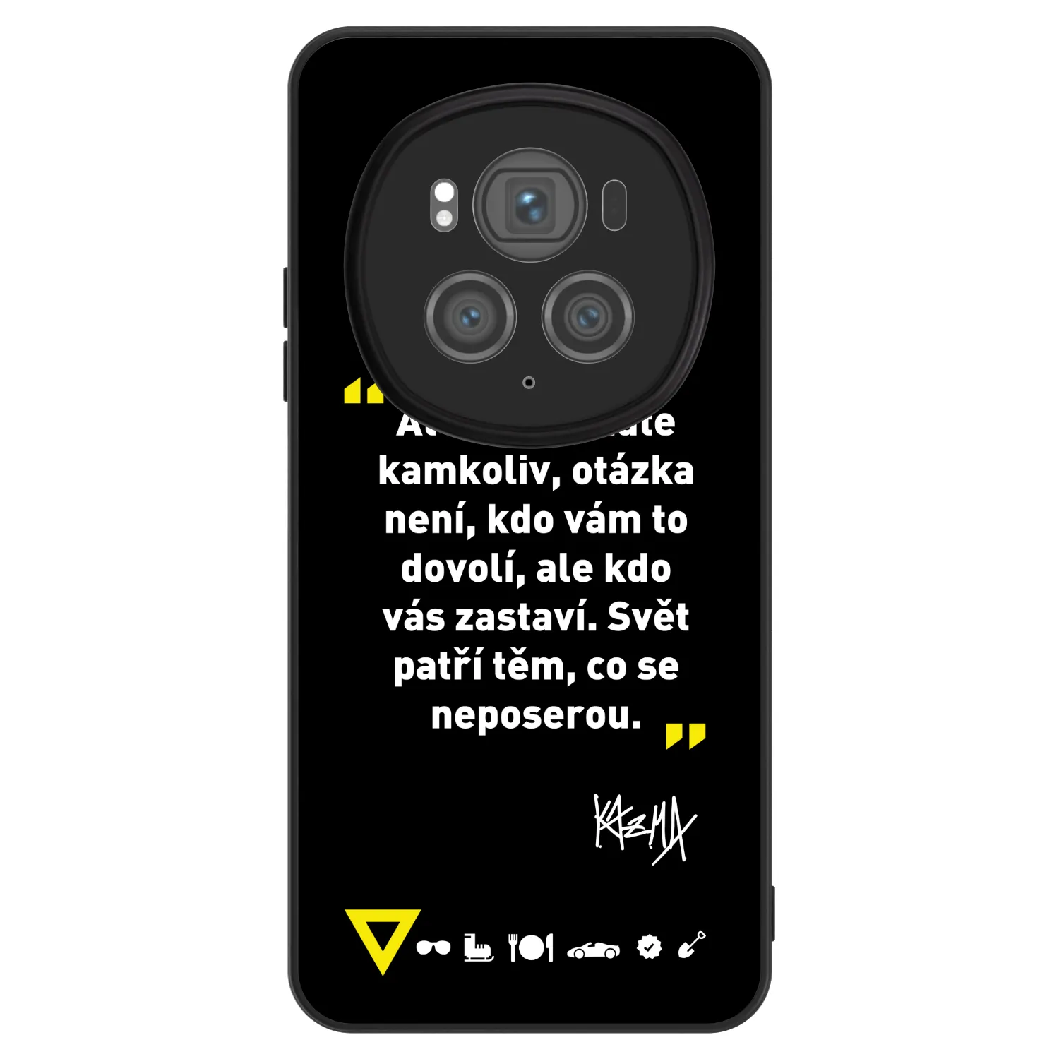 Picasee ULTIMATE CASE pro Honor Magic6 Pro - Kazma - SVĚT PATŘÍ TĚM, CO SE NEPOSEROU