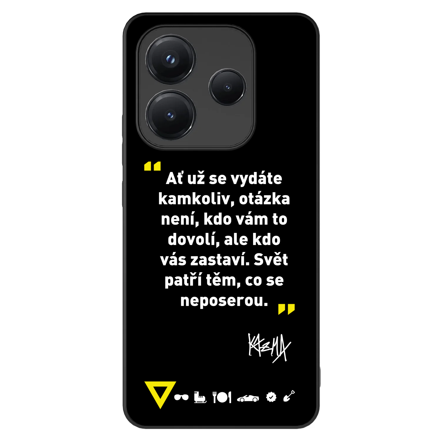 ULTIMATE CASE pro Xiaomi Redmi Note 14 5G - Kazma - SVĚT PATŘÍ TĚM, CO SE NEPOSEROU