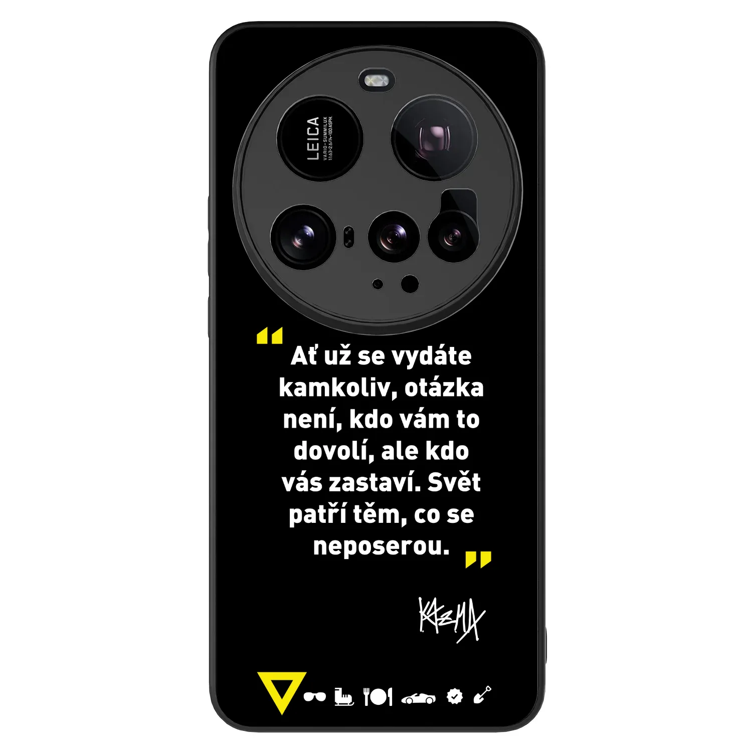 Picasee ULTIMATE CASE pro Xiaomi 15 Ultra - Kazma - SVĚT PATŘÍ TĚM, CO SE NEPOSEROU