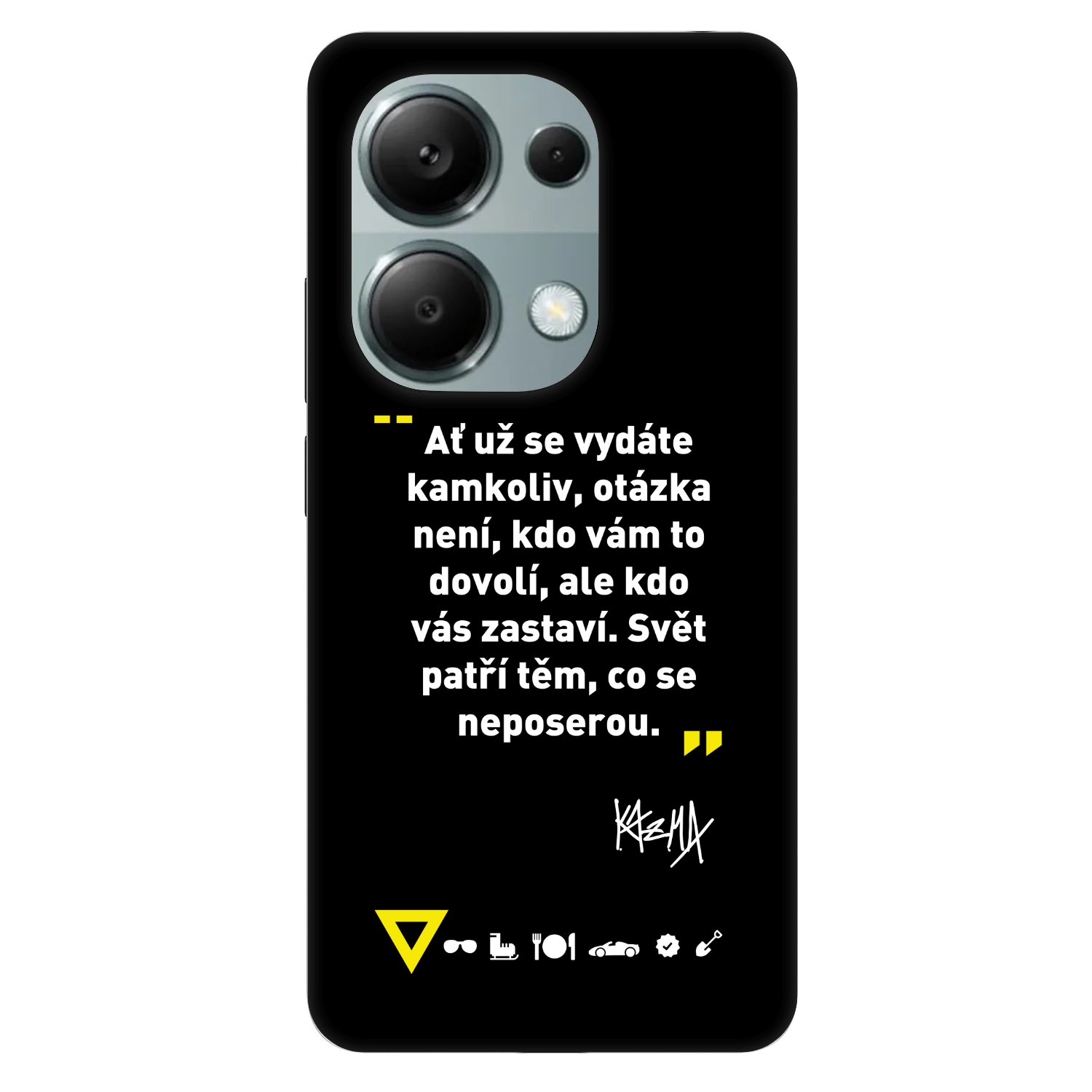 Fashion Case pre Xiaomi Redmi Note 13 Pro 4G - Kazma - SVĚT PATŘÍ TĚM, CO SE NEPOSEROU