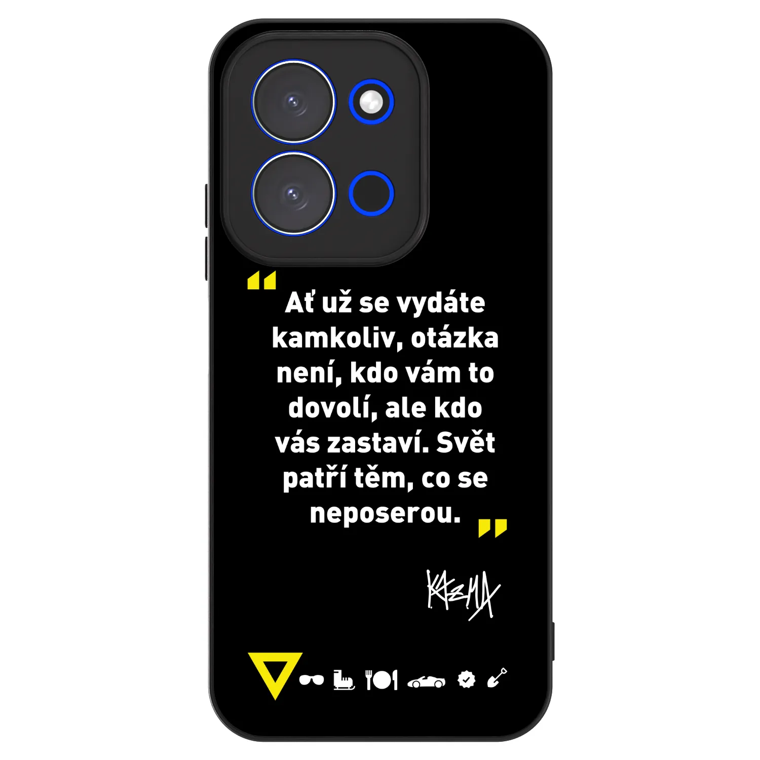 Picasee ULTIMATE CASE pro Xiaomi Redmi 15C 4G - Kazma - SVĚT PATŘÍ TĚM, CO SE NEPOSEROU
