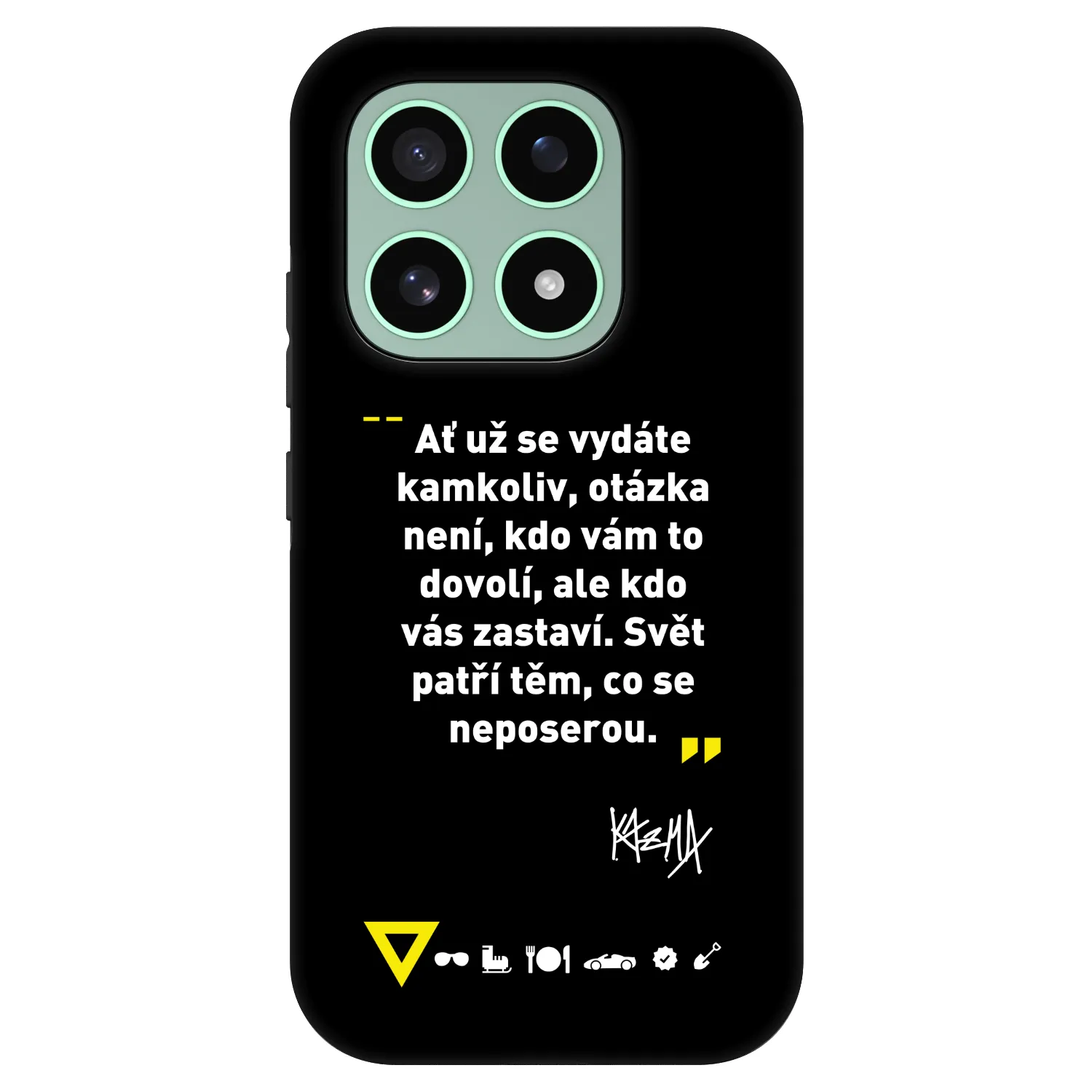 Picasee Fashion Case pre Xiaomi 17 - Kazma - SVĚT PATŘÍ TĚM, CO SE NEPOSEROU