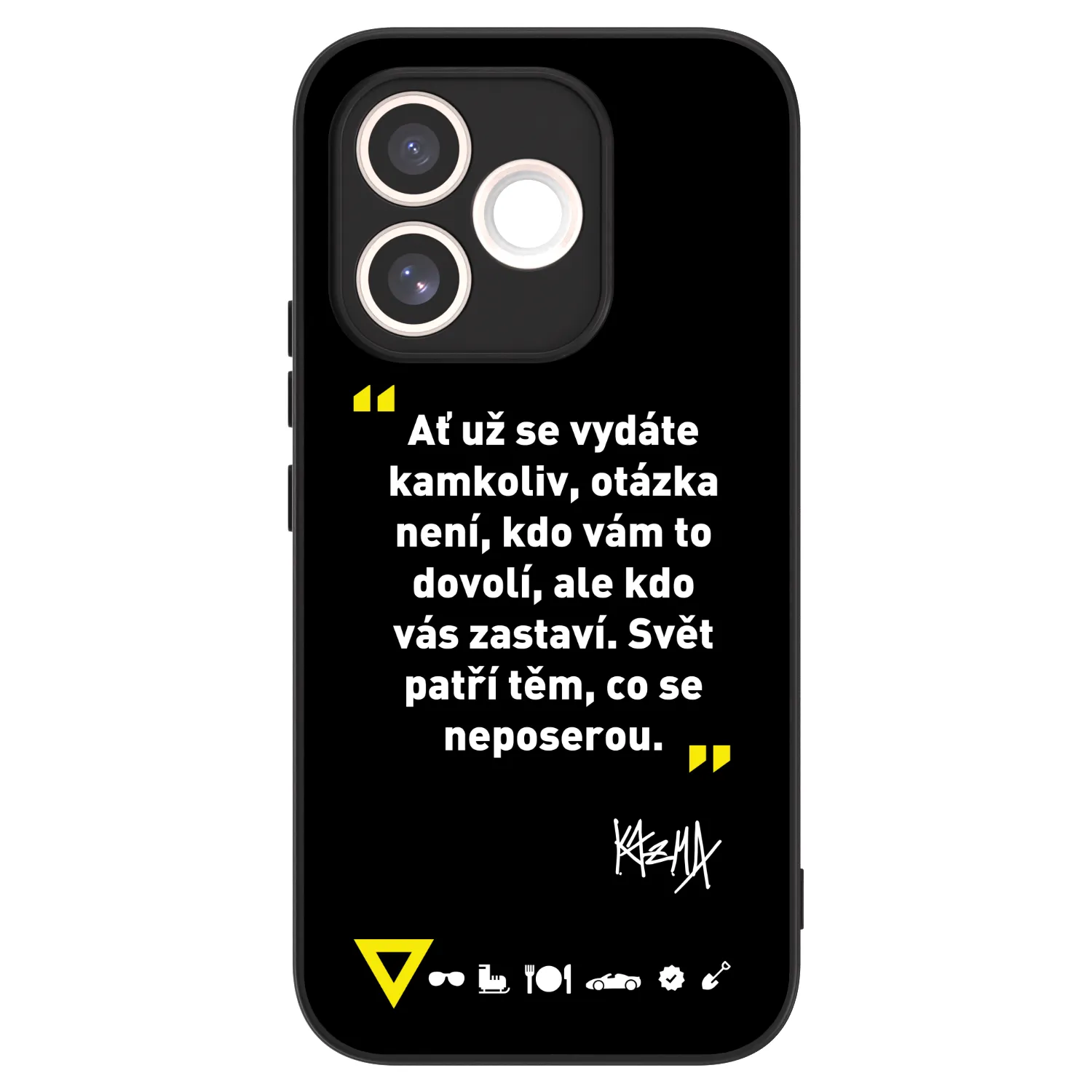 Picasee ULTIMATE CASE pro Honor 600 Lite - Kazma - SVĚT PATŘÍ TĚM, CO SE NEPOSEROU