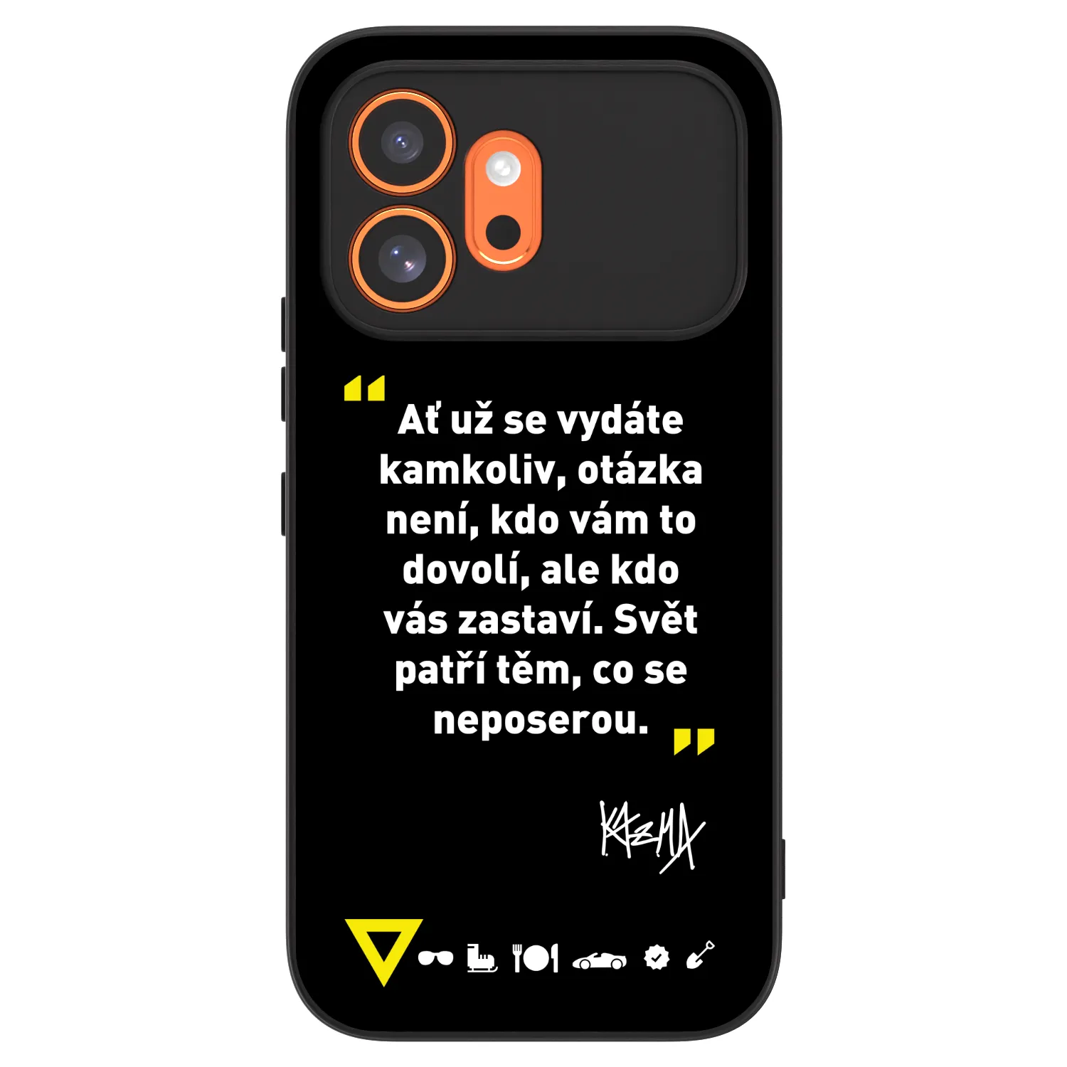 Picasee ULTIMATE CASE pro Honor 600 - Kazma - SVĚT PATŘÍ TĚM, CO SE NEPOSEROU