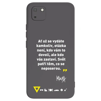 Obal pre Huawei Y5P - Kazma - SVĚT PATŘÍ TĚM, CO SE NEPOSEROU