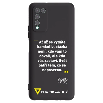Obal pre Honor 10X Lite - Kazma - SVĚT PATŘÍ TĚM, CO SE NEPOSEROU