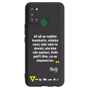 Obal pre Realme 7i - Kazma - SVĚT PATŘÍ TĚM, CO SE NEPOSEROU