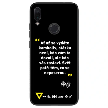 Obal pre Xiaomi Redmi Note 7 - Kazma - SVĚT PATŘÍ TĚM, CO SE NEPOSEROU