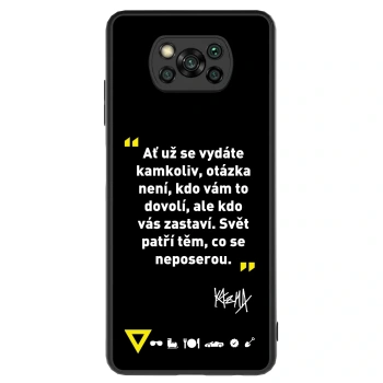 Obal pre Xiaomi Poco X3 - Kazma - SVĚT PATŘÍ TĚM, CO SE NEPOSEROU
