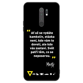 Obal pre Xiaomi Redmi 9 - Kazma - SVĚT PATŘÍ TĚM, CO SE NEPOSEROU
