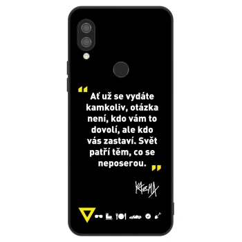 Obal pre Xiaomi Redmi 7 - Kazma - SVĚT PATŘÍ TĚM, CO SE NEPOSEROU