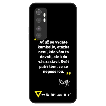 Obal pre Xiaomi Mi Note 10 Lite - Kazma - SVĚT PATŘÍ TĚM, CO SE NEPOSEROU