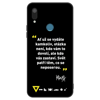 Obal pre Huawei Y7 2019 - Kazma - SVĚT PATŘÍ TĚM, CO SE NEPOSEROU