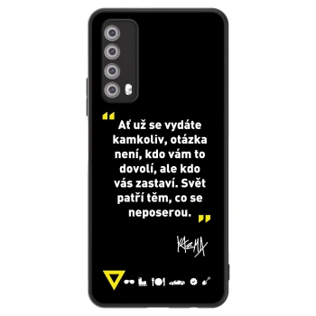 Obal pre Huawei P Smart 2021 - Kazma - SVĚT PATŘÍ TĚM, CO SE NEPOSEROU