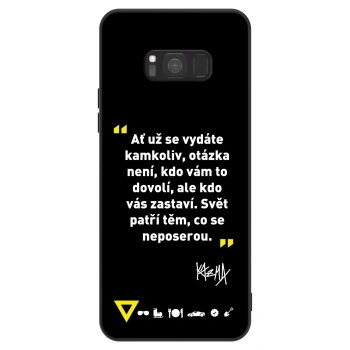 Obal pre Samsung Galaxy S8 G950F - Kazma - SVĚT PATŘÍ TĚM, CO SE NEPOSEROU