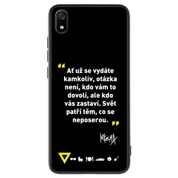Obal pre Xiaomi Redmi 7A - Kazma - SVĚT PATŘÍ TĚM, CO SE NEPOSEROU