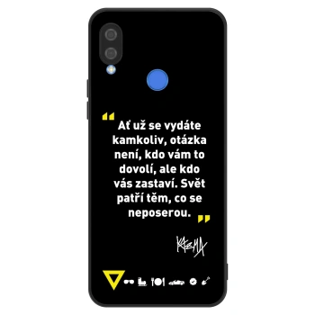 Obal pre Huawei Nova 3 - Kazma - SVĚT PATŘÍ TĚM, CO SE NEPOSEROU
