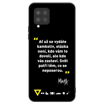 Obal pre Samsung Galaxy A42 A426B - Kazma - SVĚT PATŘÍ TĚM, CO SE NEPOSEROU