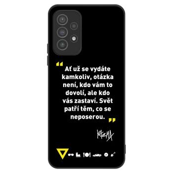 Obal pre Samsung Galaxy A72 A725F - Kazma - SVĚT PATŘÍ TĚM, CO SE NEPOSEROU