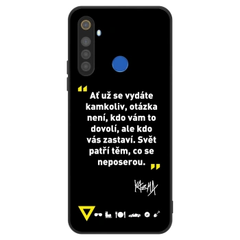 Obal pre Realme 5 - Kazma - SVĚT PATŘÍ TĚM, CO SE NEPOSEROU