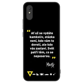 Obal pre Xiaomi Redmi 9AT - Kazma - SVĚT PATŘÍ TĚM, CO SE NEPOSEROU