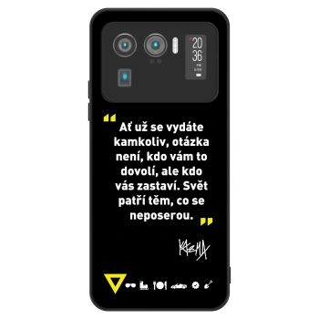 Obal pre Xiaomi Mi 11 Ultra - Kazma - SVĚT PATŘÍ TĚM, CO SE NEPOSEROU