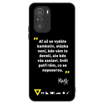 Obal pre Xiaomi Poco F3 - Kazma - SVĚT PATŘÍ TĚM, CO SE NEPOSEROU