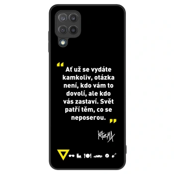 Obal pre Samsung Galaxy M12 M127F - Kazma - SVĚT PATŘÍ TĚM, CO SE NEPOSEROU