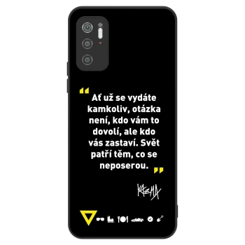 Obal pre Xiaomi Poco M3 Pro 5G - Kazma - SVĚT PATŘÍ TĚM, CO SE NEPOSEROU