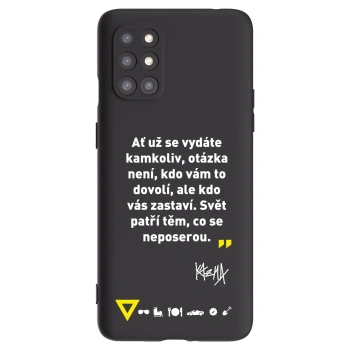 Obal pre OnePlus 8T - Kazma - SVĚT PATŘÍ TĚM, CO SE NEPOSEROU