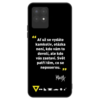 Obal pre Realme 8i - Kazma - SVĚT PATŘÍ TĚM, CO SE NEPOSEROU