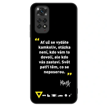 Obal pre Xiaomi Redmi Note 11 - Kazma - SVĚT PATŘÍ TĚM, CO SE NEPOSEROU