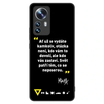 Obal pre Xiaomi 12 Pro - Kazma - SVĚT PATŘÍ TĚM, CO SE NEPOSEROU