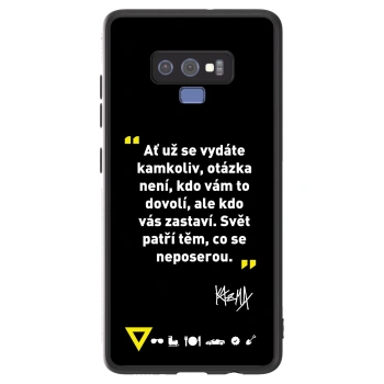 Obal pre Samsung Galaxy Note 9 N960F - Kazma - SVĚT PATŘÍ TĚM, CO SE NEPOSEROU