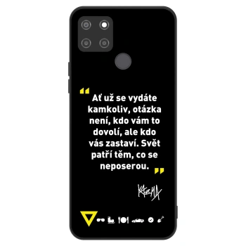 Obal pre Realme C21Y - Kazma - SVĚT PATŘÍ TĚM, CO SE NEPOSEROU