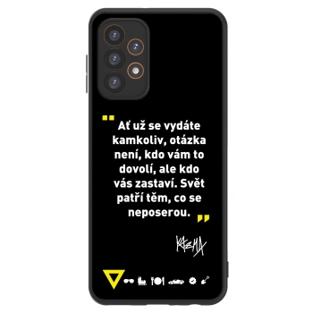 Picasee ULTIMATE CASE pro Samsung Galaxy A23 A235F 4G - Kazma - SVĚT PATŘÍ TĚM, CO SE NEPOSEROU