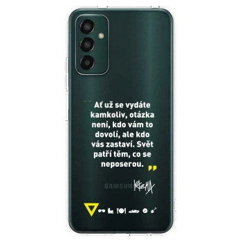 Obal pre Samsung Galaxy M23 5G - Kazma - SVĚT PATŘÍ TĚM, CO SE NEPOSEROU