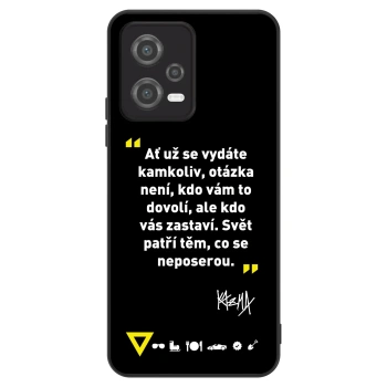 Obal pre Xiaomi Poco X5 - Kazma - SVĚT PATŘÍ TĚM, CO SE NEPOSEROU