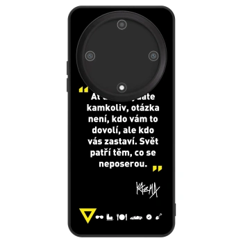 Obal pre Honor Magic5 Lite 5G - Kazma - SVĚT PATŘÍ TĚM, CO SE NEPOSEROU