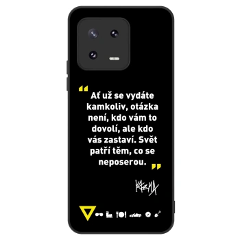 Obal pre Xiaomi 13 Pro - Kazma - SVĚT PATŘÍ TĚM, CO SE NEPOSEROU