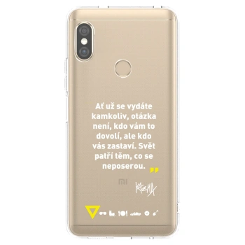 Obal pre Xiaomi Redmi Note 5 Global - Kazma - SVĚT PATŘÍ TĚM, CO SE NEPOSEROU