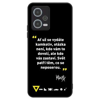 Obal pre Xiaomi Redmi Note 12 5G - Kazma - SVĚT PATŘÍ TĚM, CO SE NEPOSEROU