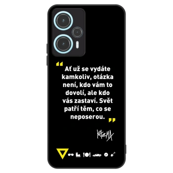 Obal pre Xiaomi Poco F5 - Kazma - SVĚT PATŘÍ TĚM, CO SE NEPOSEROU
