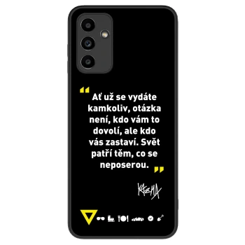 Obal pre Samsung Galaxy A04s A047F - Kazma - SVĚT PATŘÍ TĚM, CO SE NEPOSEROU