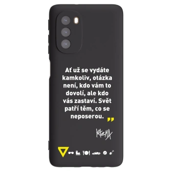 Obal pre Motorola Moto G51 - Kazma - SVĚT PATŘÍ TĚM, CO SE NEPOSEROU