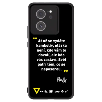 Picasee ULTIMATE CASE pro Xiaomi 13T - Kazma - SVĚT PATŘÍ TĚM, CO SE NEPOSEROU